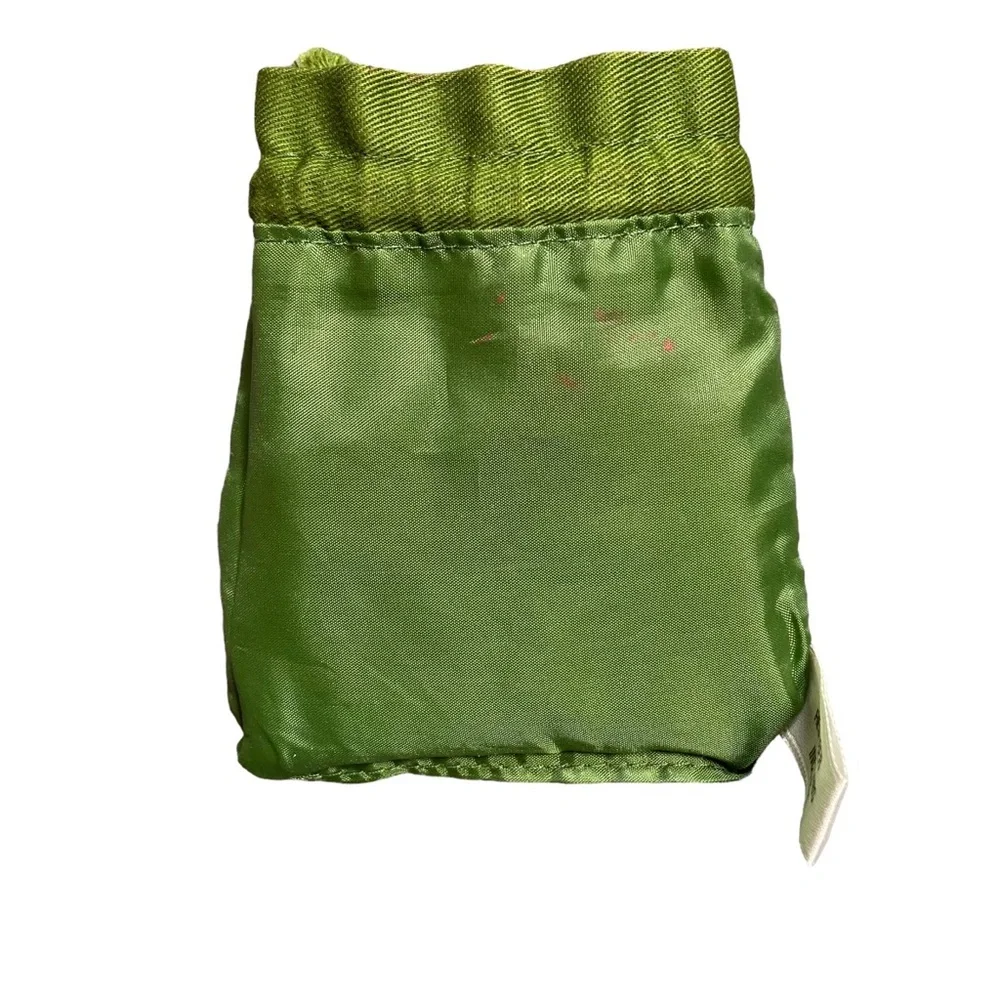 La Mer Makeup Bag and Green Drawstring‎ Pouch Bundle